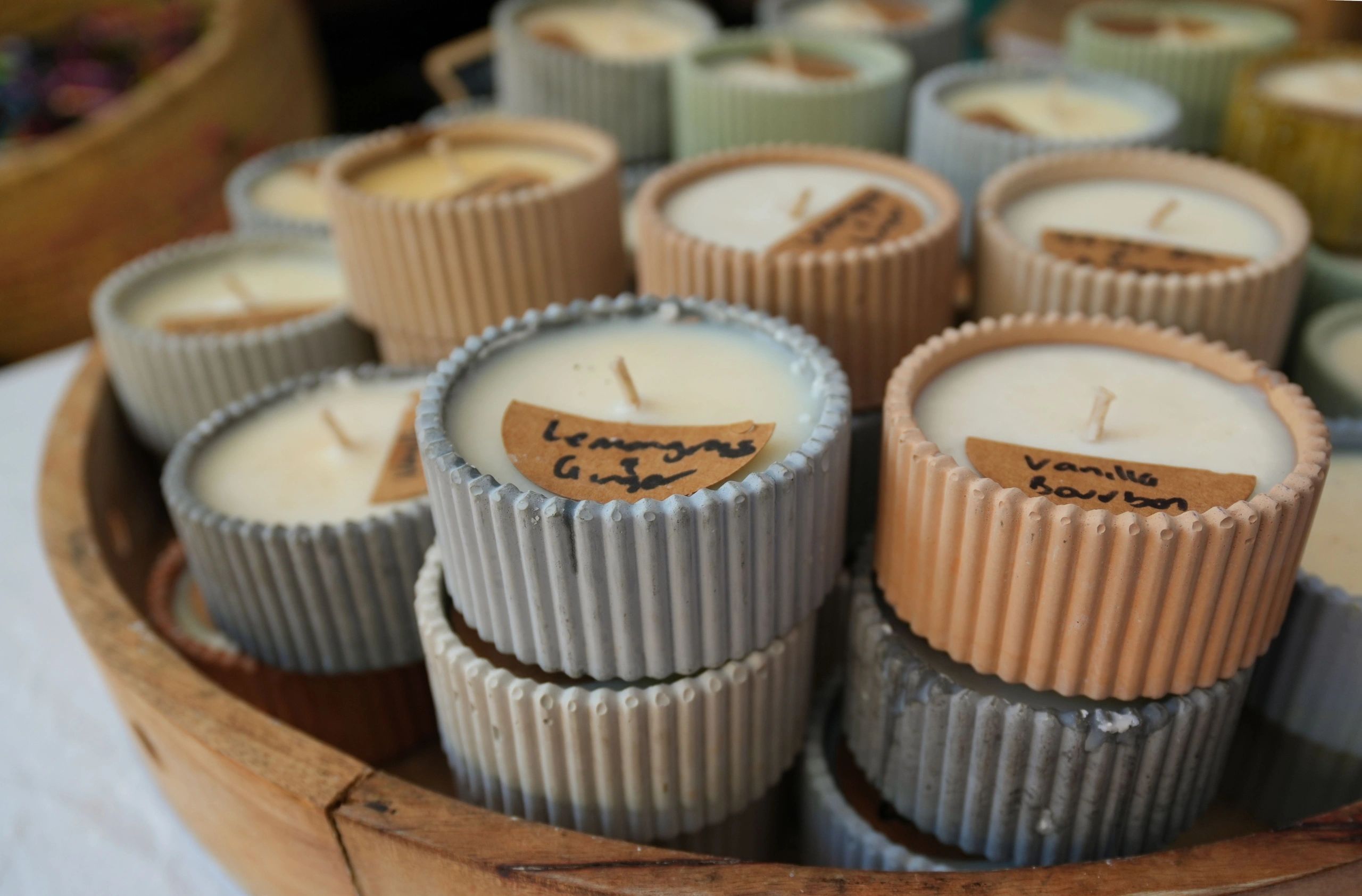 artisan candle eco friendly