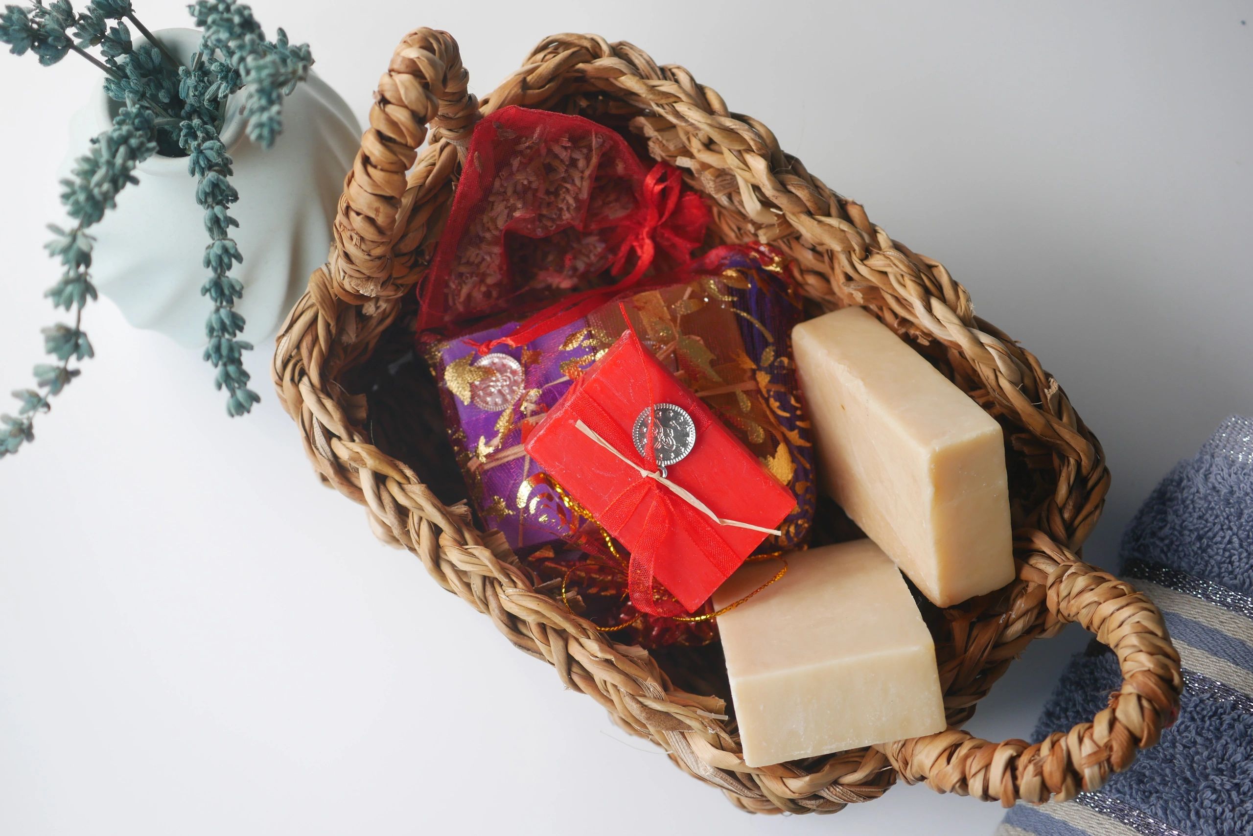 gift set natural bath products