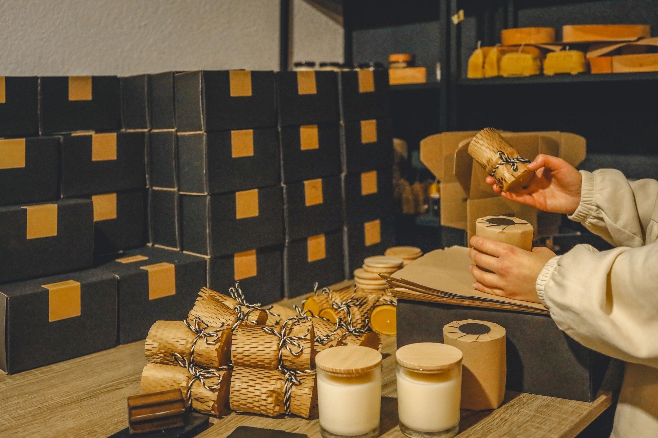 artisan candle eco friendly